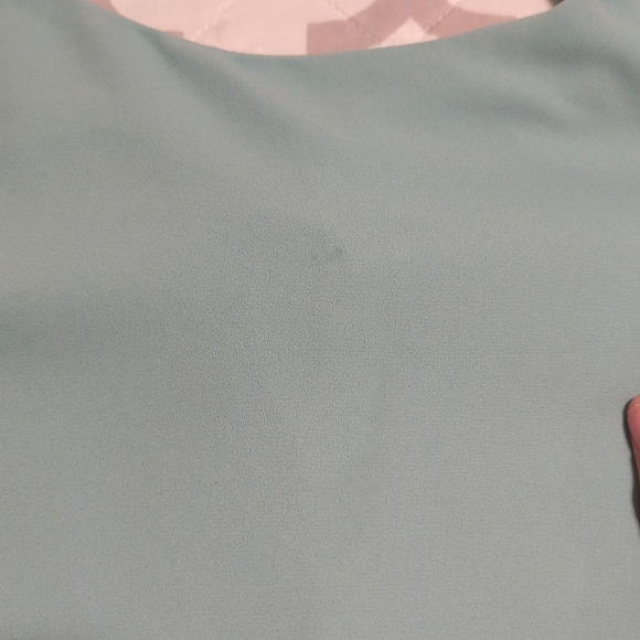 Mint Green Flowy Dress - Picture 3 of 3